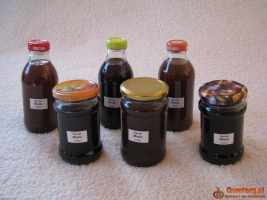 Domowy syrop z mięty pieprzowej mocno skoncentrowany niskosłodzony0,3l