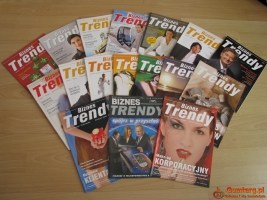 Biznes Trendy magazyn 2005r, 2006r i 2007r.
