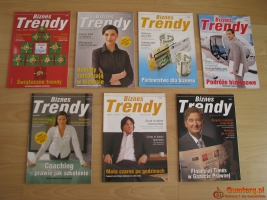 Biznes Trendy magazyn 2005r, 2006r i 2007r.