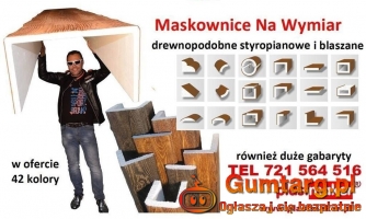 Na wymiar - Maskowanice belki rustykalne styropianowe - Maskownica pro