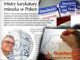 Najszybszy karykaturzysta świata na twojej imprezie. Cała Polska
