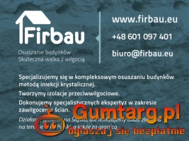 HYDROIZOLACJE ŚCIAN INIEKCJA CIŚNIENIOWA BUDYNKÓW
