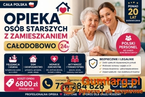 Opieka osób starszych z zamieszkaniem
