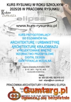 Kurs Rysunku Architektura zapisy na rok szkolny 2025/2026