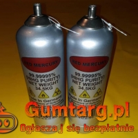 Czysta czerwona rtęć, czerwona płynna rtęć, 99,99% na sprzedaż