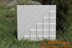 Panele 3d gipsowe, ścienne - Rumba