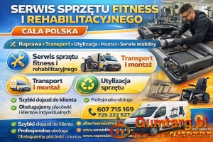 Serwis siłowni Warszawa Polska Łódź Lublin Kielce Olsztyn - sprzęt fit