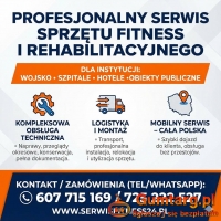 Serwis siłowni fitness dla instytucji - Wojsko Szpitale Hotele Jednost