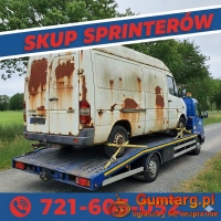 Skup Mercedes Sprinter 212 312 2.9 2.3 Kupię Sprintery