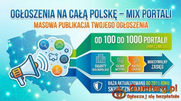 Projektowanie stron WWW + reklama w portalach ogłoszeniowych