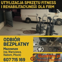 Utylizacja sprzętu fitness i rehabilitacyjnego dla firm z Mazowsza - l
