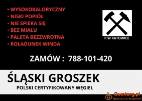 ŚLĄSKI Węgiel Groszek Certyfikowany 26 MJ - DARMOWA DOSTAWA