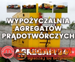 Wynajem agregatów prądotwórczych o różnej mocy